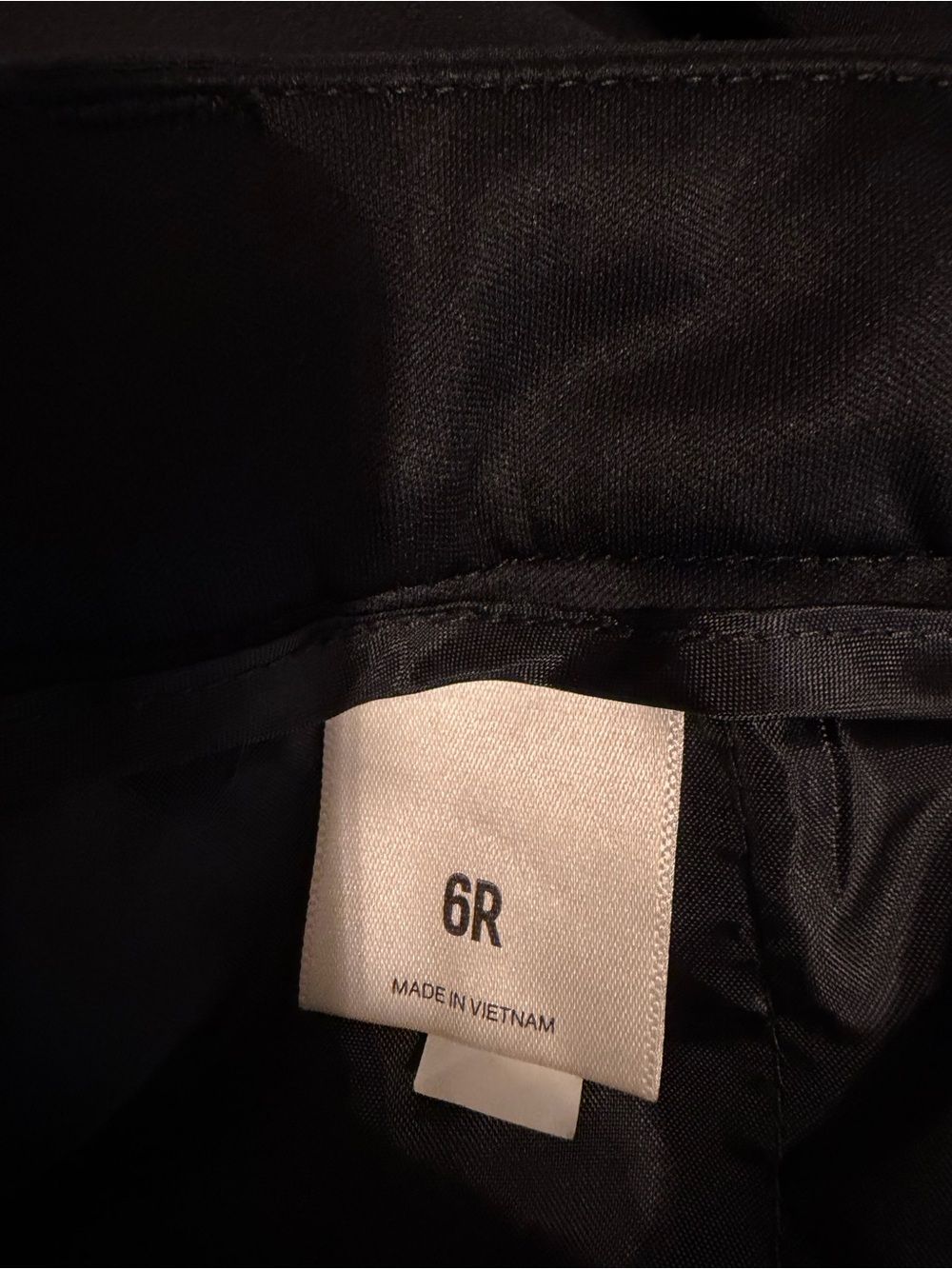 Express Editor Straight-Leg Super High Rise Pants in Black - Picture 5 of 8
